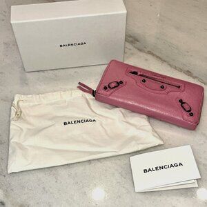 Balenciaga Pink Wallet